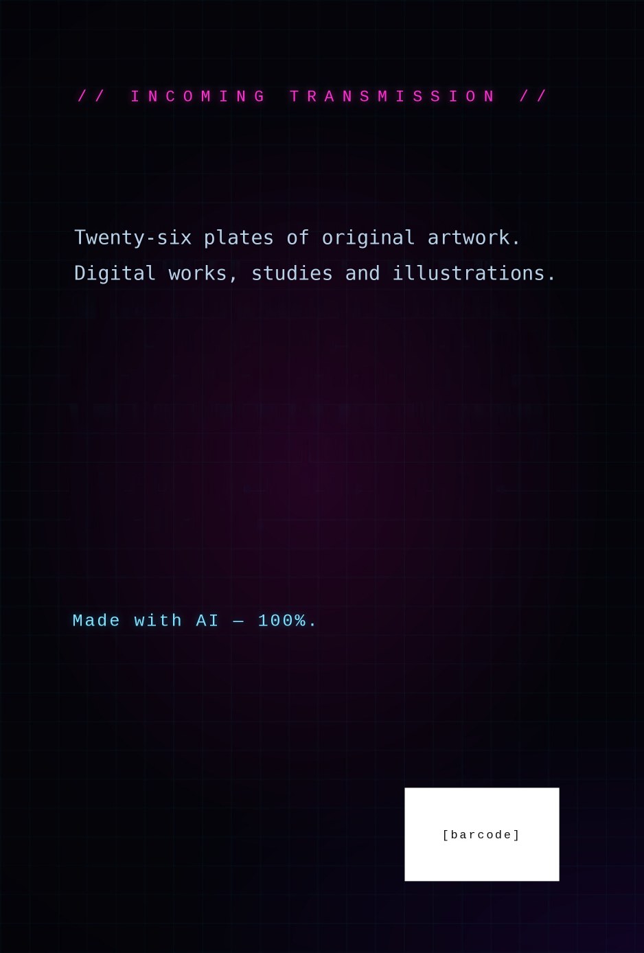 Transmissions from the Grey — back cover